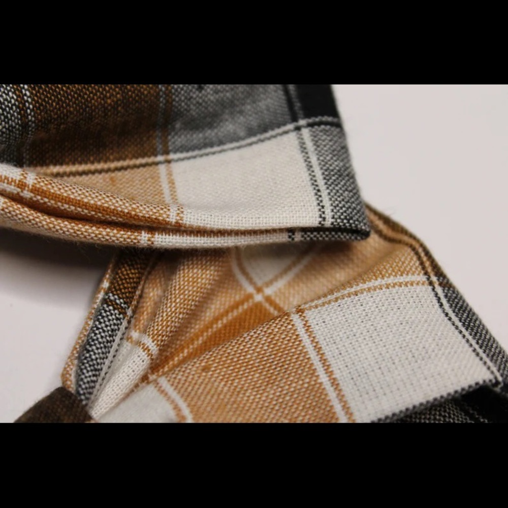 Winter Plaid Hairbow - Picture 3 of 3